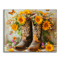 Zestaw Zachodnie Kowbojskie Buty - Malowanie po numerach - Cheerful Painting