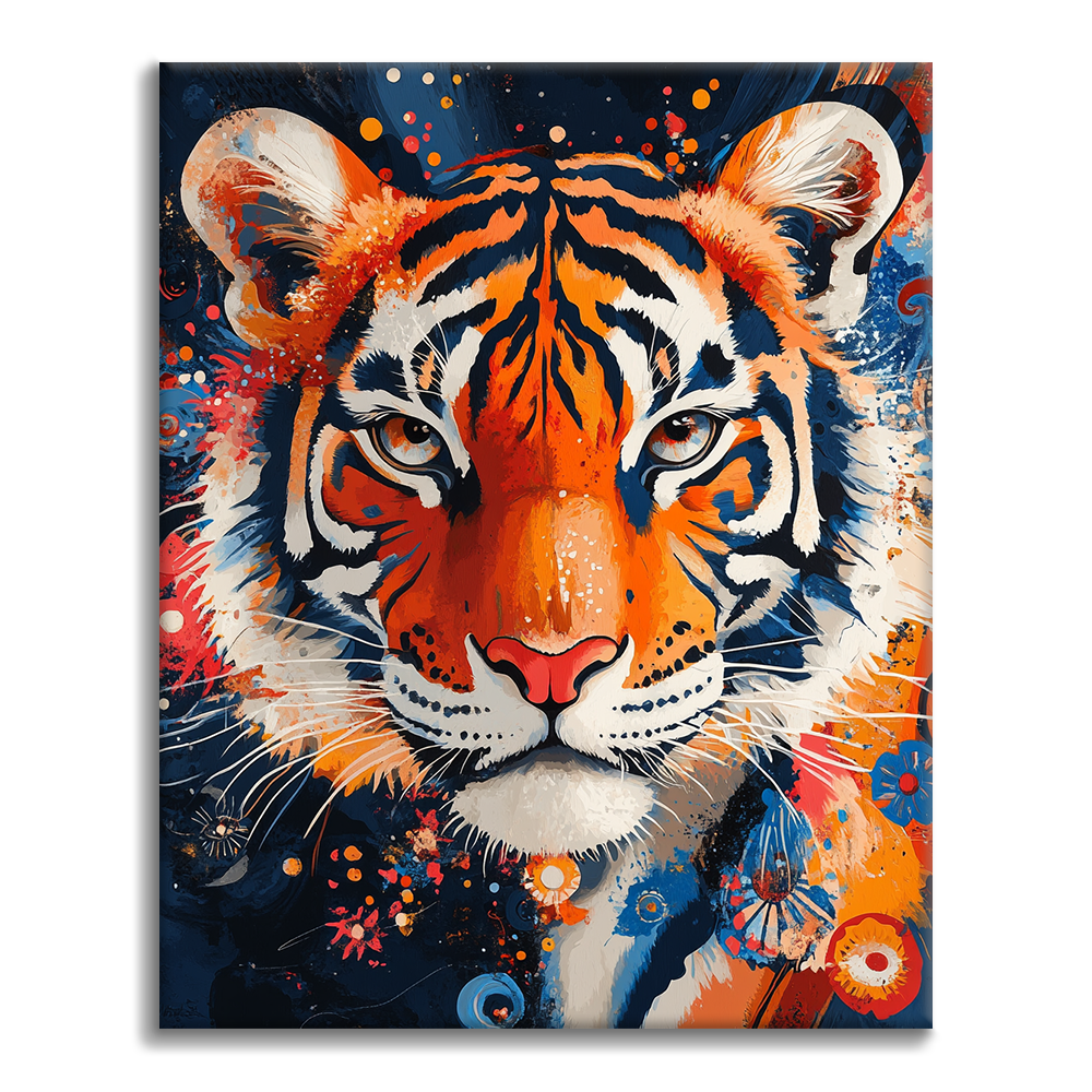 Zestaw Król Lasu - Malowanie po Numerach - Cheerful Painting