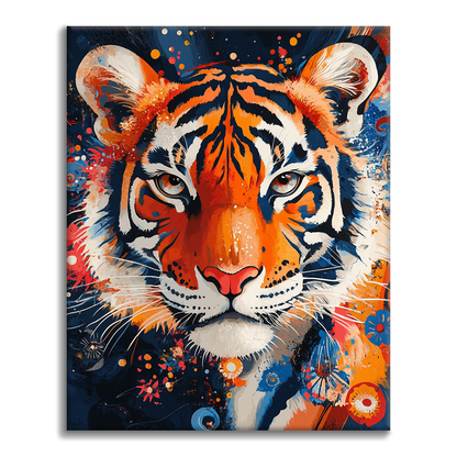Zestaw Król Lasu - Malowanie po Numerach - Cheerful Painting