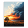 Zestaw Before the Storm - Malowanie po numerach - Cheerful Painting
