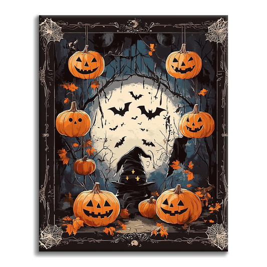 Wicked Pumpkin - Malowanie po numerach