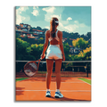 Zestaw Tenis - Malowanie po numerach - Cheerful Painting