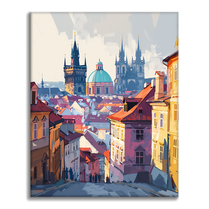Praga - Malowanie po Numerach