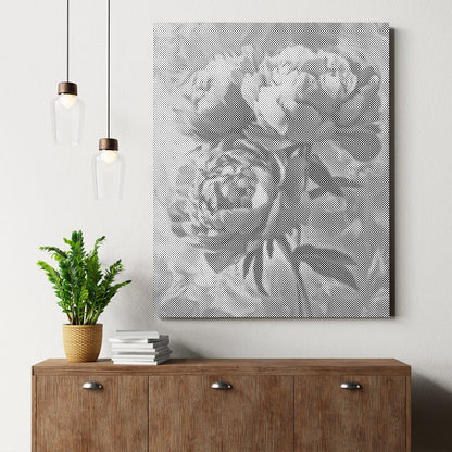 Pink Peony - Malowanie kropkami