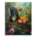 Zestaw Kolorowy motyl - Malowanie po numerach - Cheerful Painting