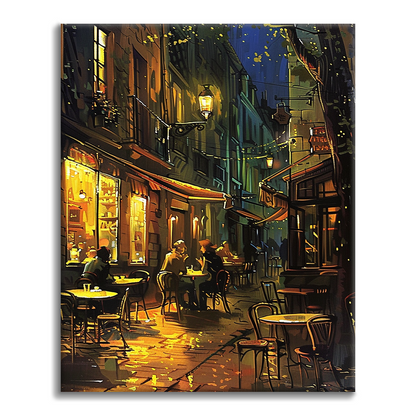Ostatni dzień - Corner Cafe - Malowanie po numerach