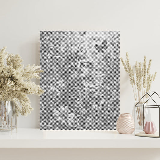 Garden Kitten - Malowanie kropkami