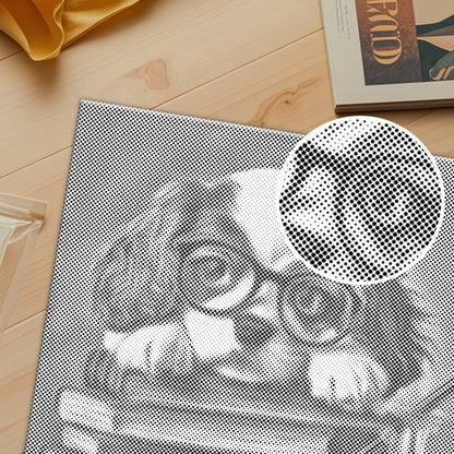 Bookish Puppy Charm - Malowanie kropkami