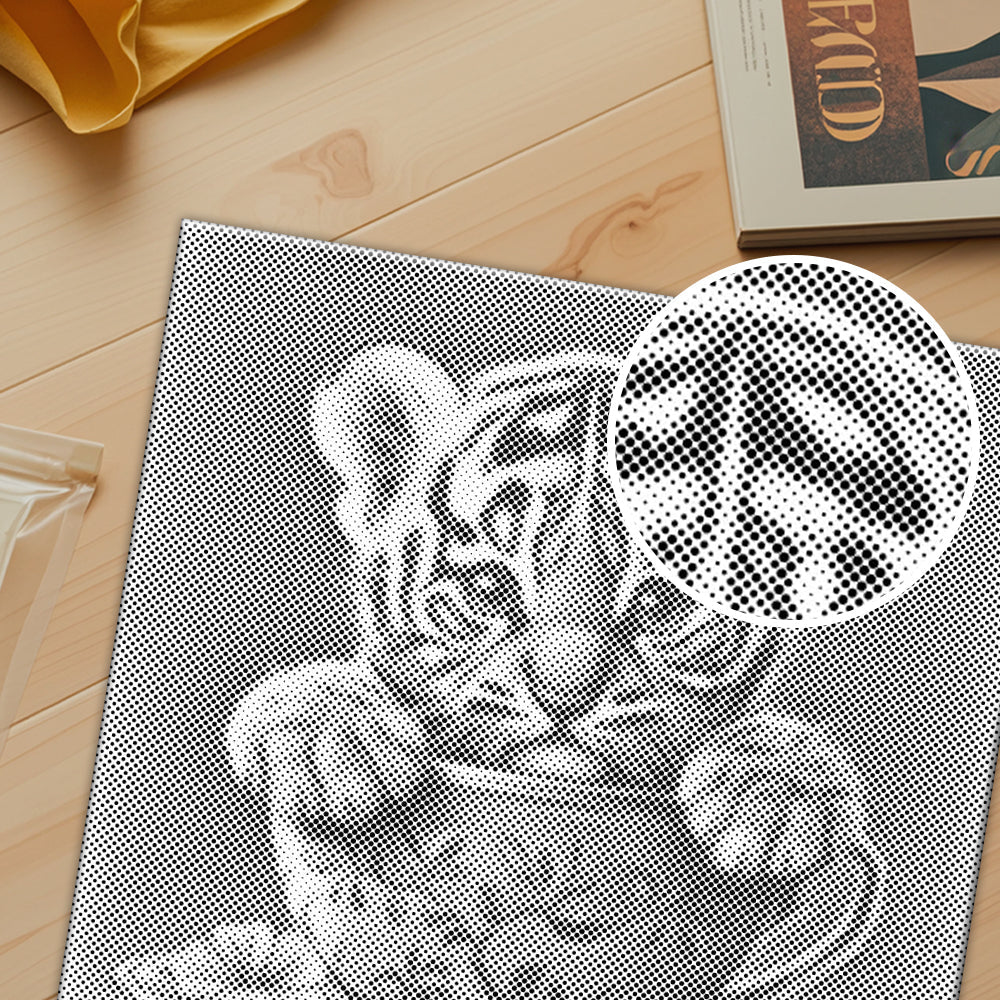 Adorable Tiger Cub - Malowanie kropkami