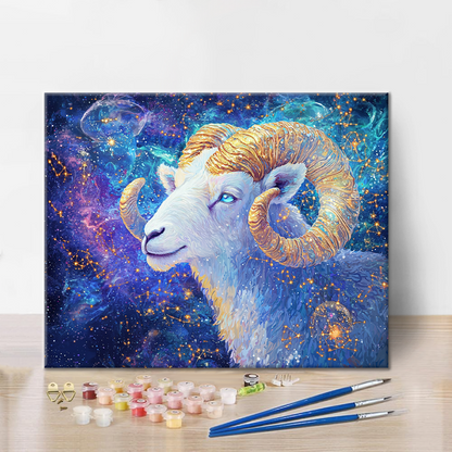 Baran — malowanie według numerów