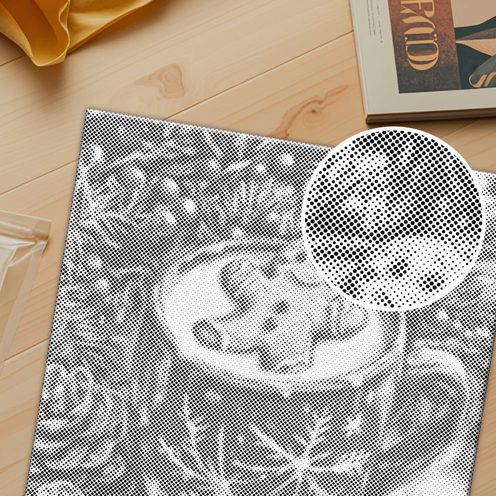 Gingerbread Man and Hot Tea - Malowanie kropkami