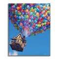 Zestaw Ostatni dzień - kolorowy balon - Malowanie po numerach - Cheerful Painting
