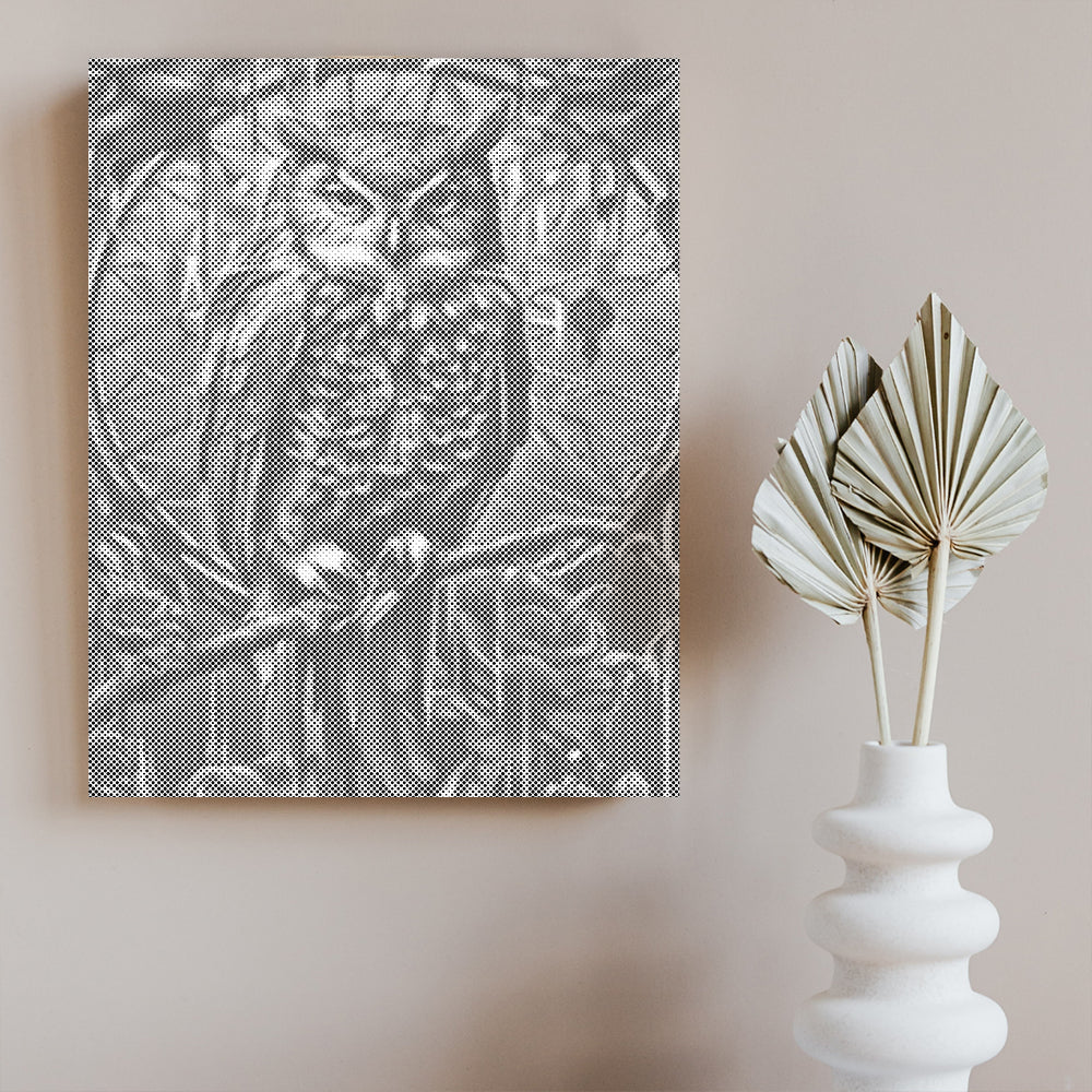 An Owl - Malowanie kropkami