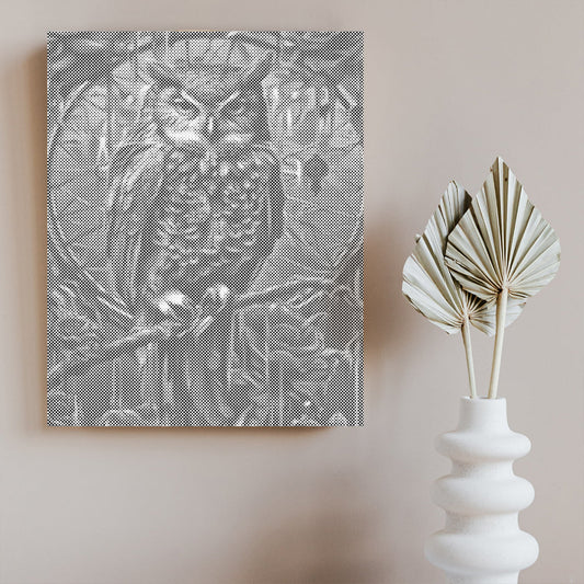 An Owl - Malowanie kropkami