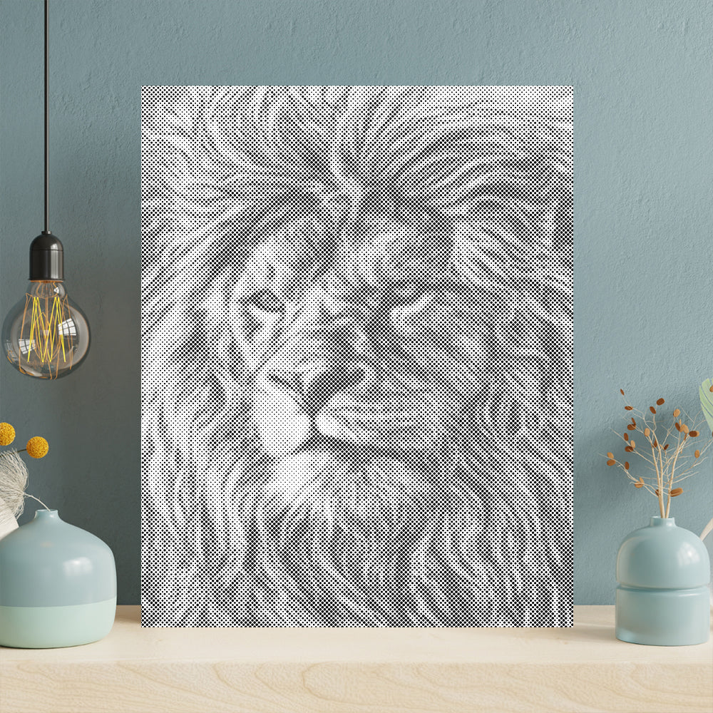 Giant African Lions - Malowanie kropkami