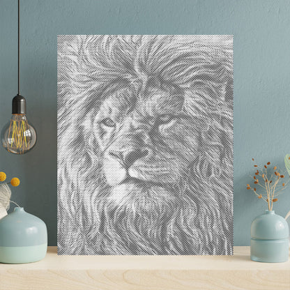 Giant African Lions - Malowanie kropkami