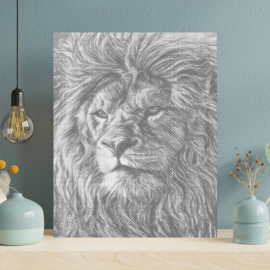 Giant African Lions - Malowanie kropkami