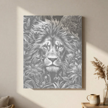 Foliage and Lion's Fury - Malowanie kropkami