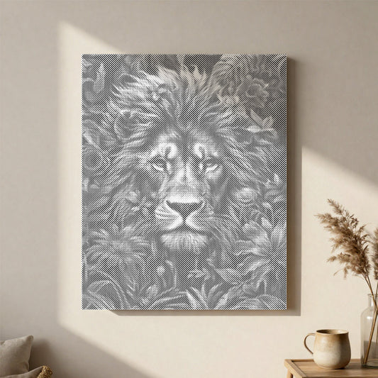 Foliage and Lion's Fury - Malowanie kropkami