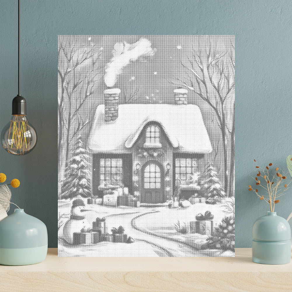 The Christmas House - Malowanie kropkami