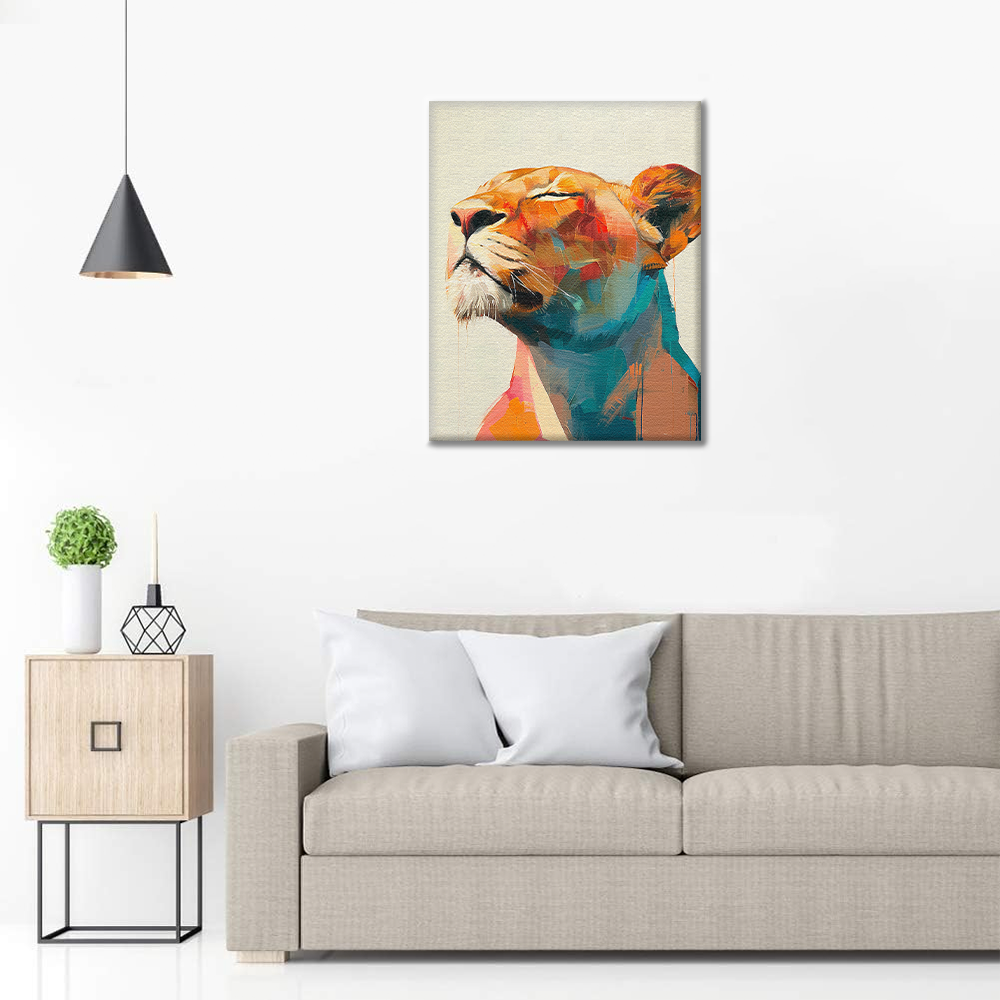 Kolorowa Oda do dziczy - Malowanie po numerach