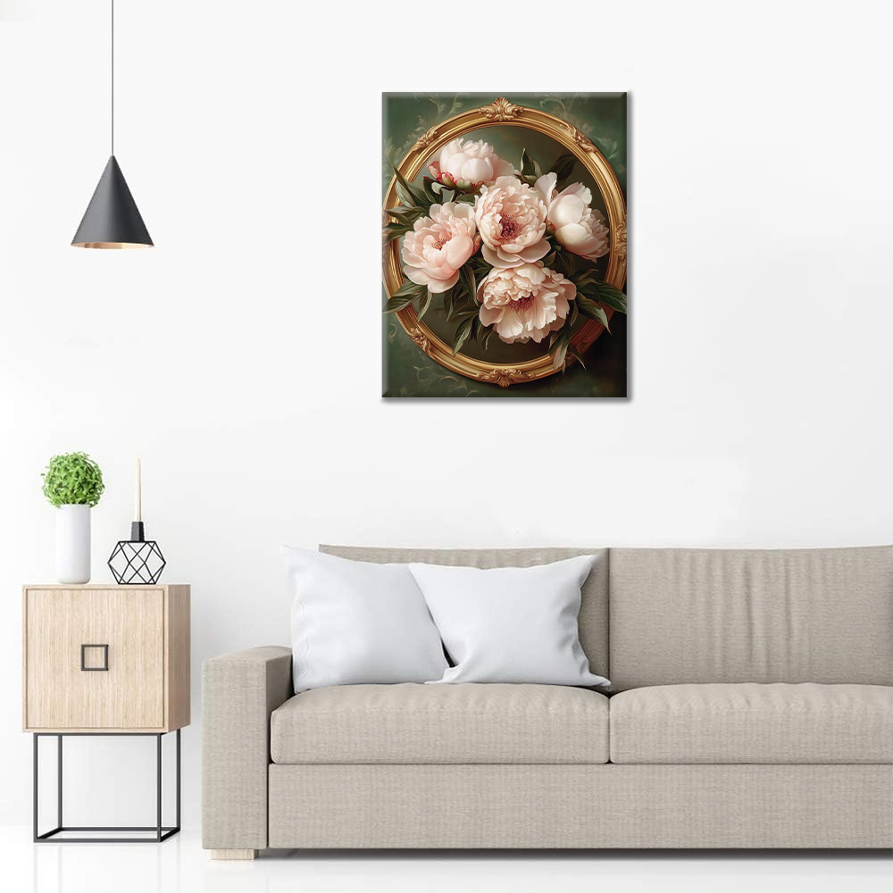 Kwitnące gałęzie - Malowanie według numerów