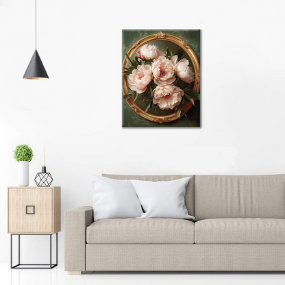 Kwitnące gałęzie - Malowanie według numerów