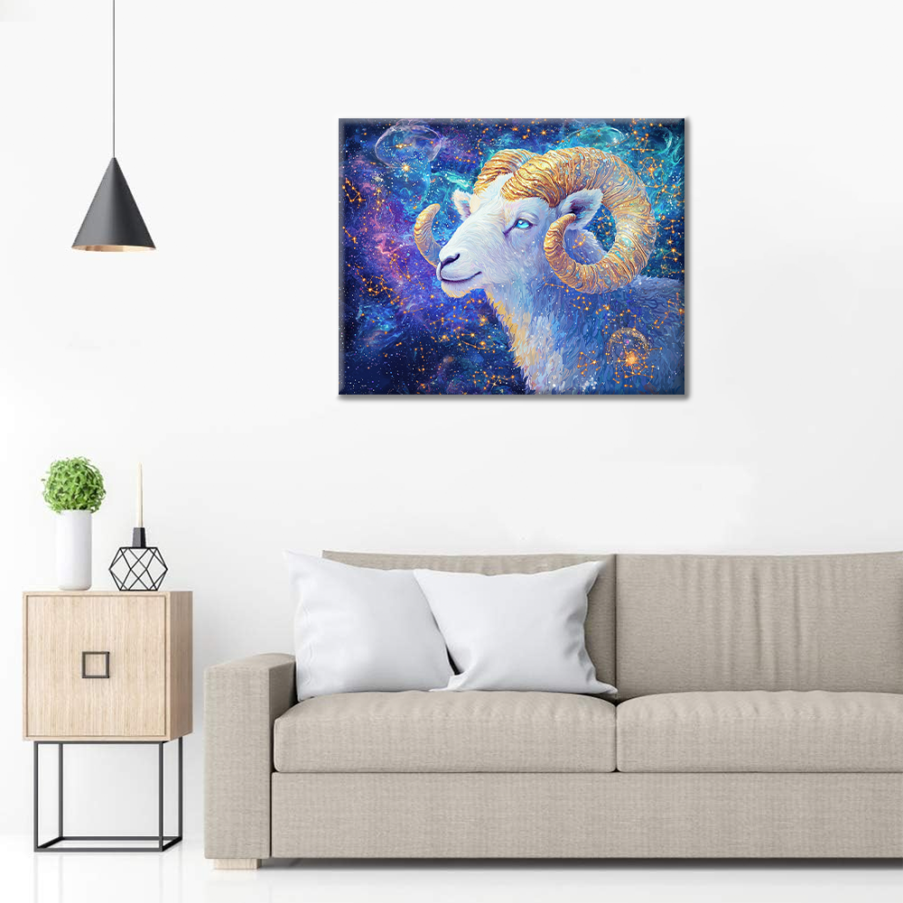 Baran — malowanie według numerów