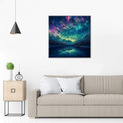 Fantasy Night Sky - Malowanie po numerach