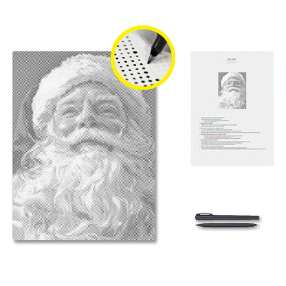 The Kind Santa Claus - Malowanie kropkami