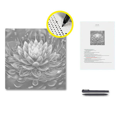 Mystical Lotus Flower - Malowanie kropkami