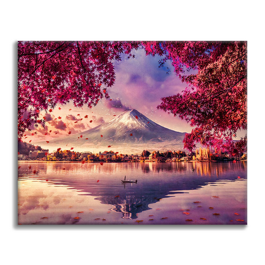 Fuji Fugaku Japonia Honsiu - Malowanie po numerach