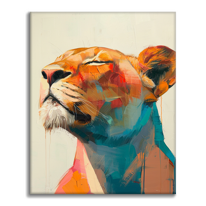 Kolorowa Oda do dziczy - Malowanie po numerach