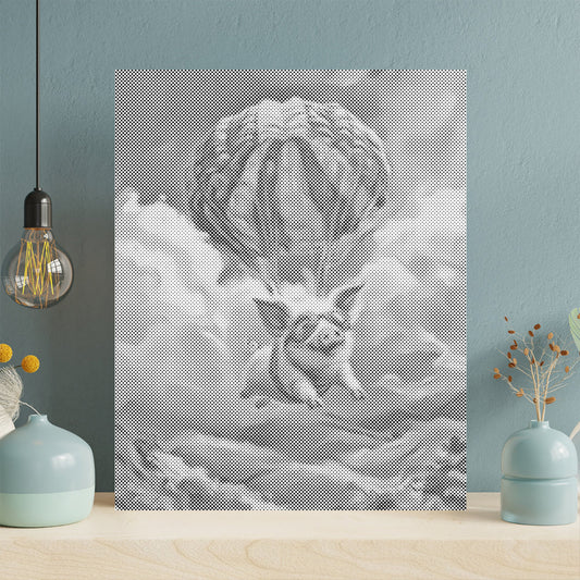 Flying Pig - Malowanie kropkami