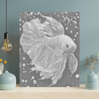 Jewlley Betta Fish - Malowanie kropkami