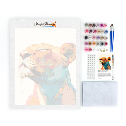 Kolorowa Oda do dziczy - Malowanie po numerach