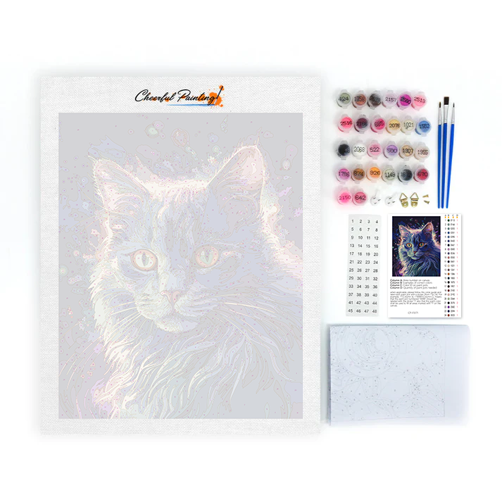 Magic Kitten - Malowanie po numerach