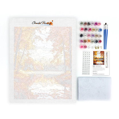 Autumn Forest - Malowanie po numerach