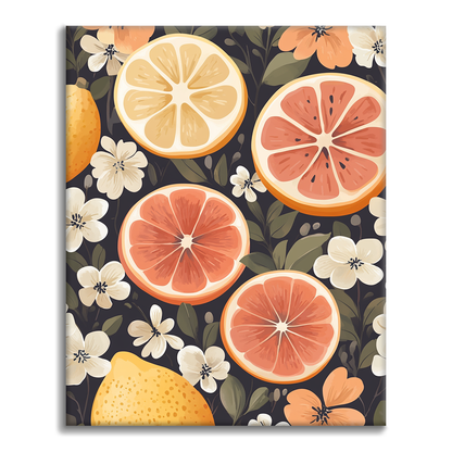 Zapach Cytryny - Malowanie po Numerkach