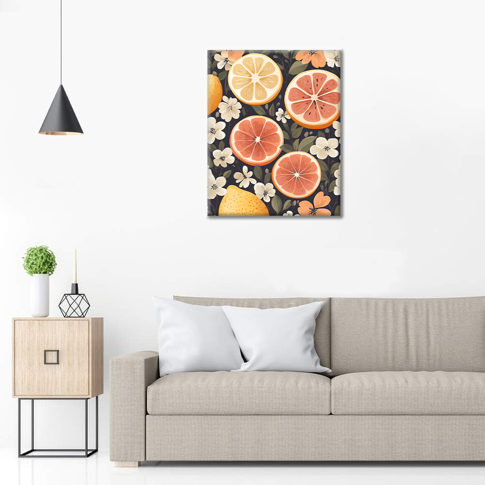 Zapach Cytryny - Malowanie po Numerkach