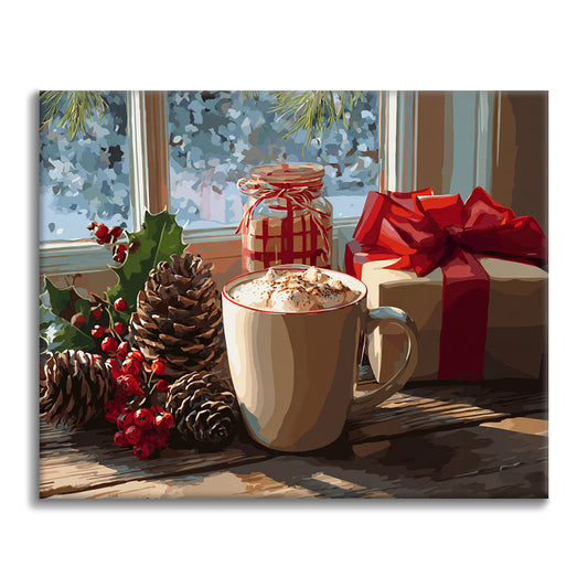 Przytulny poranek – Malowanie po numerach