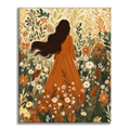 Zestaw Lilia - Malowanie po Numerach - Cheerful Painting