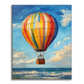Zestaw Oceaniczne Balony - Malowanie po Numerach - Cheerful Painting