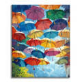 Zestaw Parasole - Malowanie po Numerach - Cheerful Painting