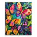 Zestaw Żywe Motyle - Malowanie po Numerach - Cheerful Painting