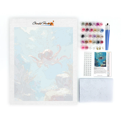 Adventure Octopus - Malowanie po numerach