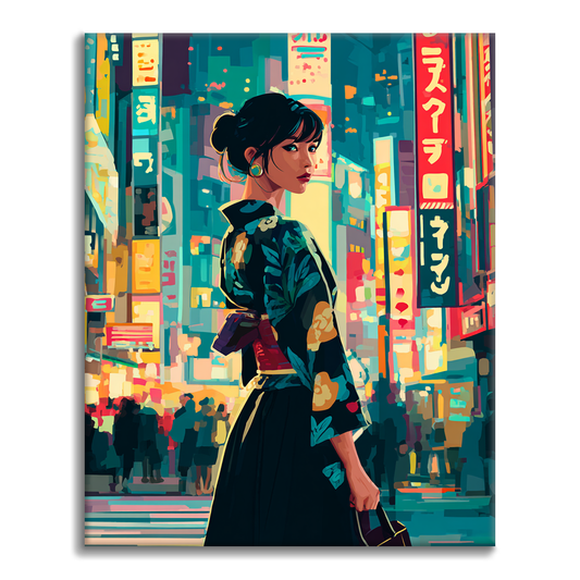 Tokyo Nights – Malowanie po numerach