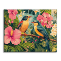 Zestaw Tropikalny raj - malowanie po numerach - Cheerful Painting