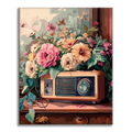Zestaw Vintage Melody - Malowanie po numerach - Cheerful Painting