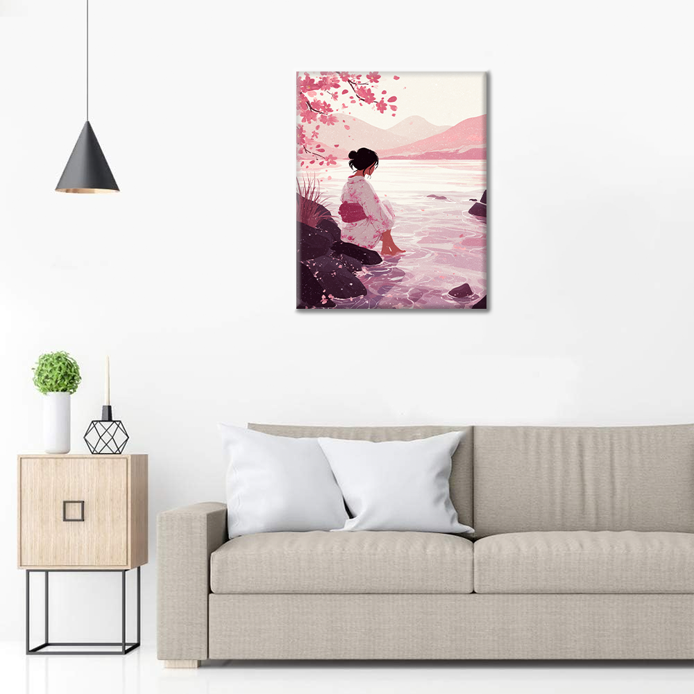 Barefoot Blossom – Malowanie po numerach